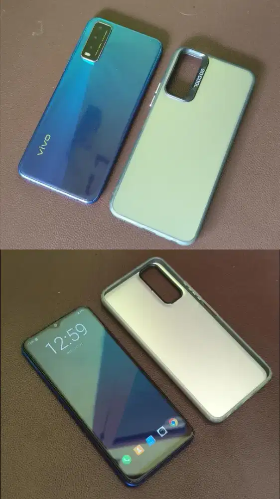 • Vivo Y20 2021 Original, No KW/Rekondisi/Refurbish (64GB/4GB RAM)
