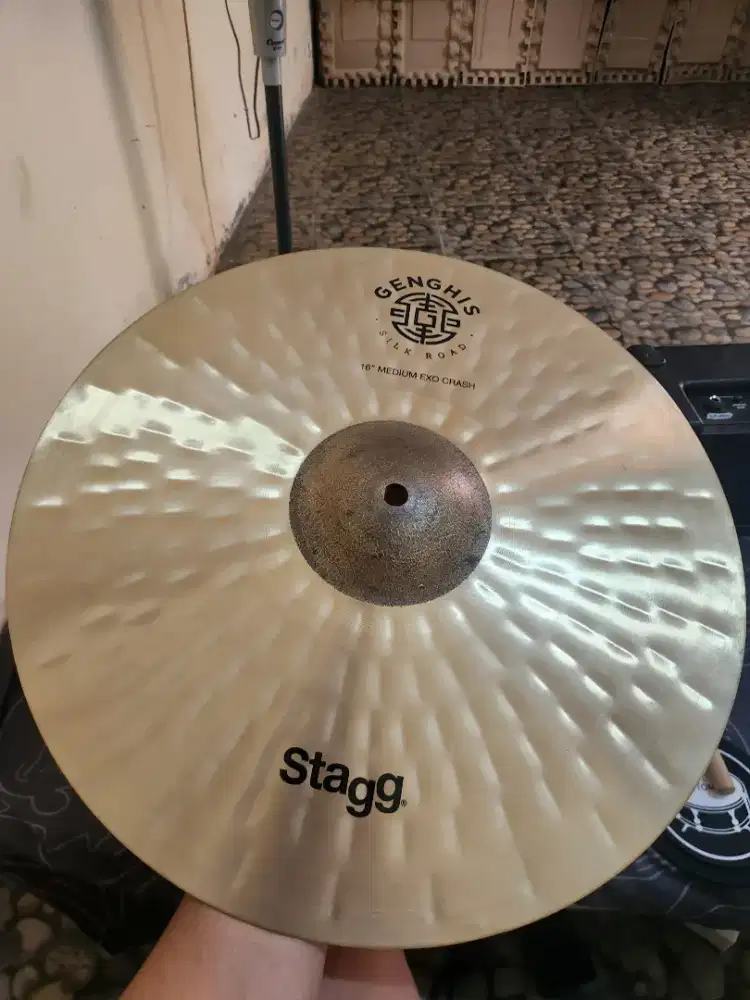 Cymbal stagg crash 16 inch gress bgt ga nyesel dah