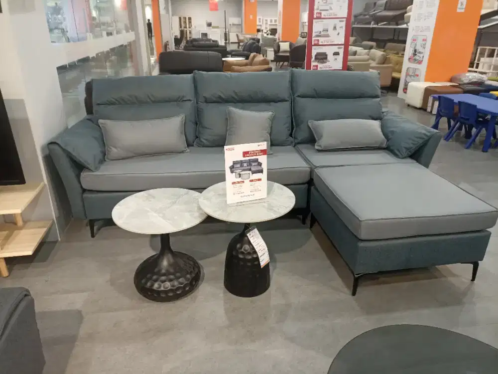 Sofa Set L Bridge (Arion Grey)