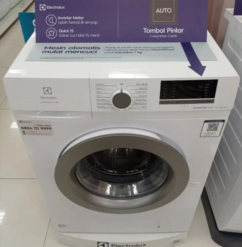 Ready mesin cuci promo electrolux 7kg
