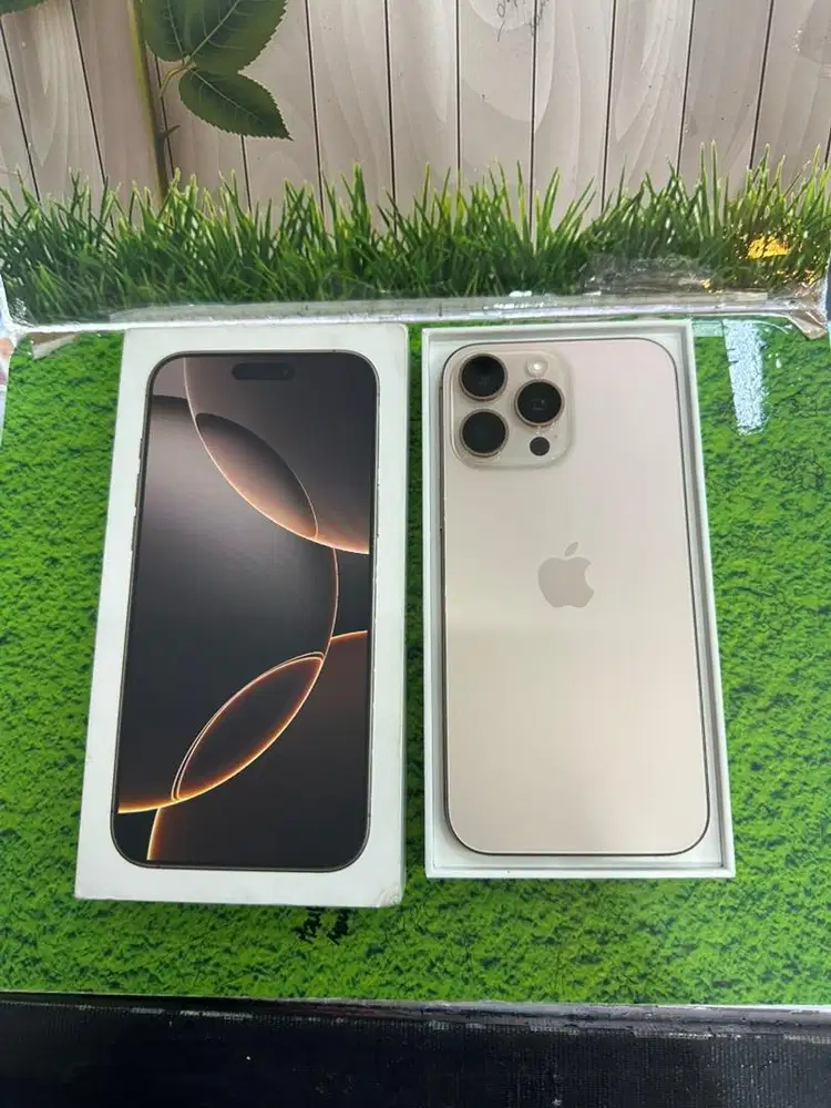 second iphone 16 pro max 512 beacukai komplit