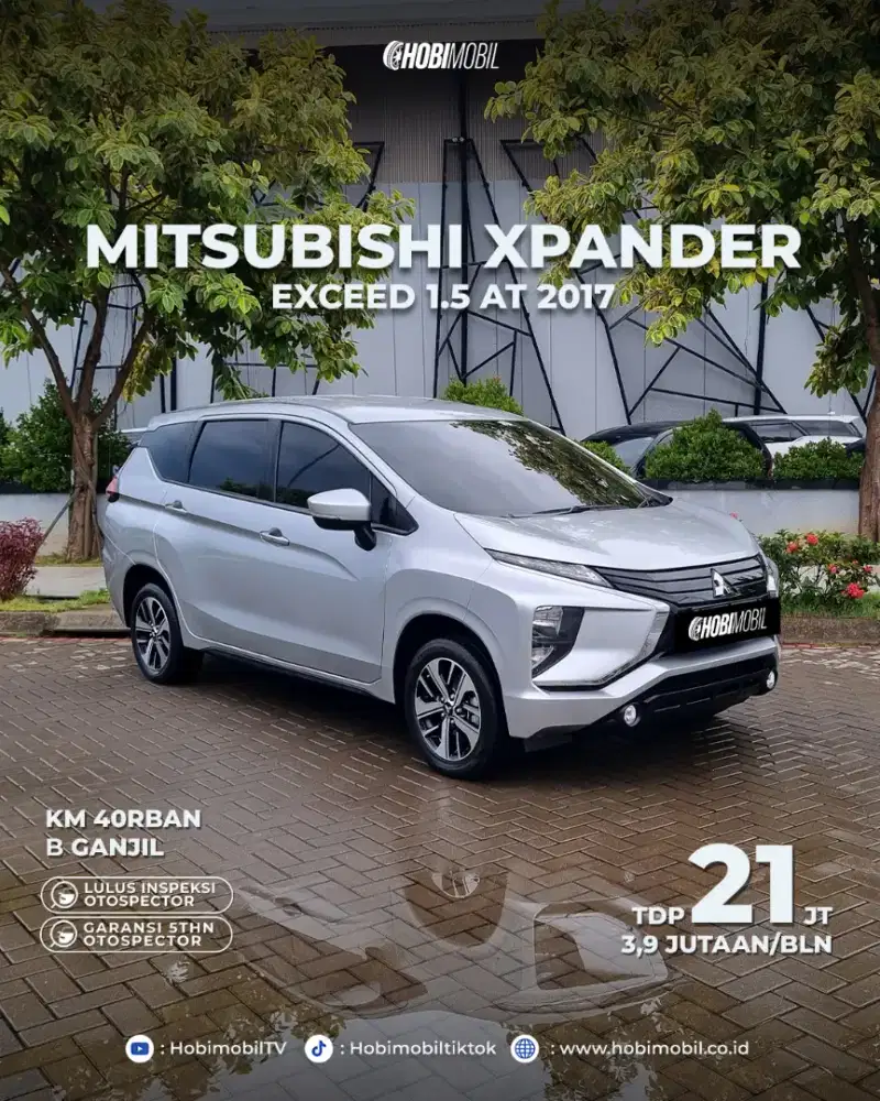 (garansi 5th) xpander Exceed at 2017
