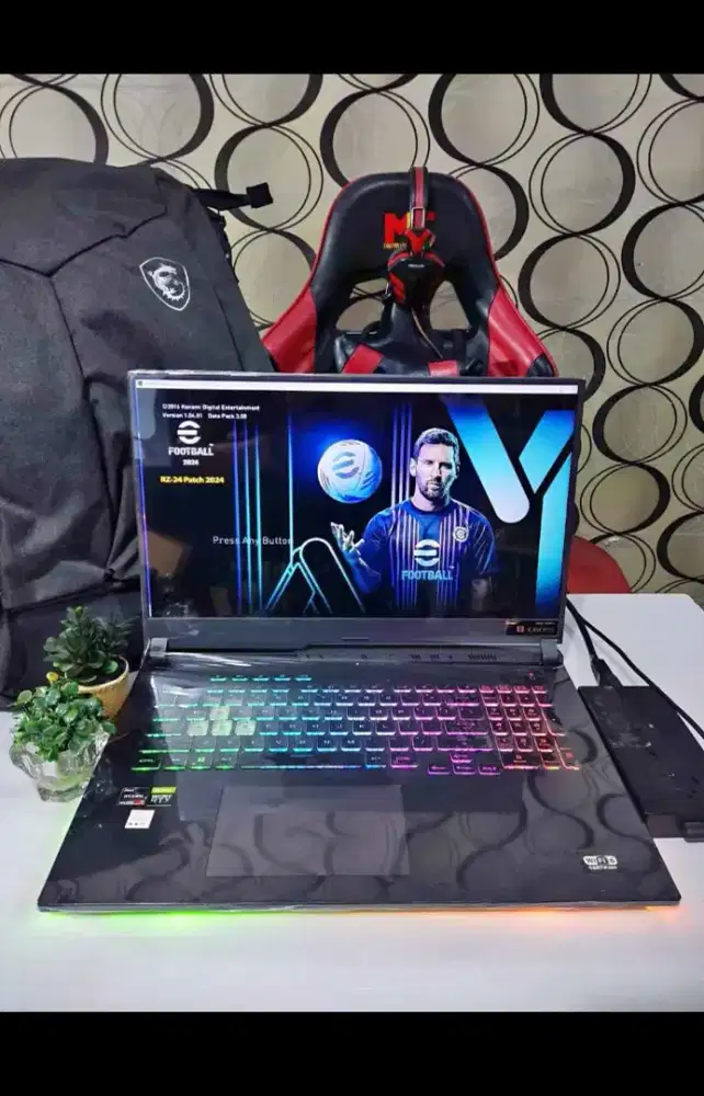 ASUS ROG STRIX RAM 32GB SSD 512GB RTX 3050 Siap Gaming