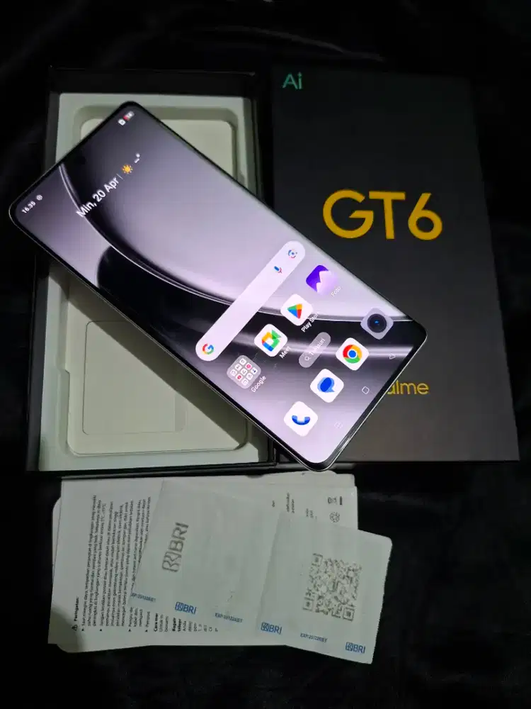 Realme Gt6 ram 12/256gb mulus
