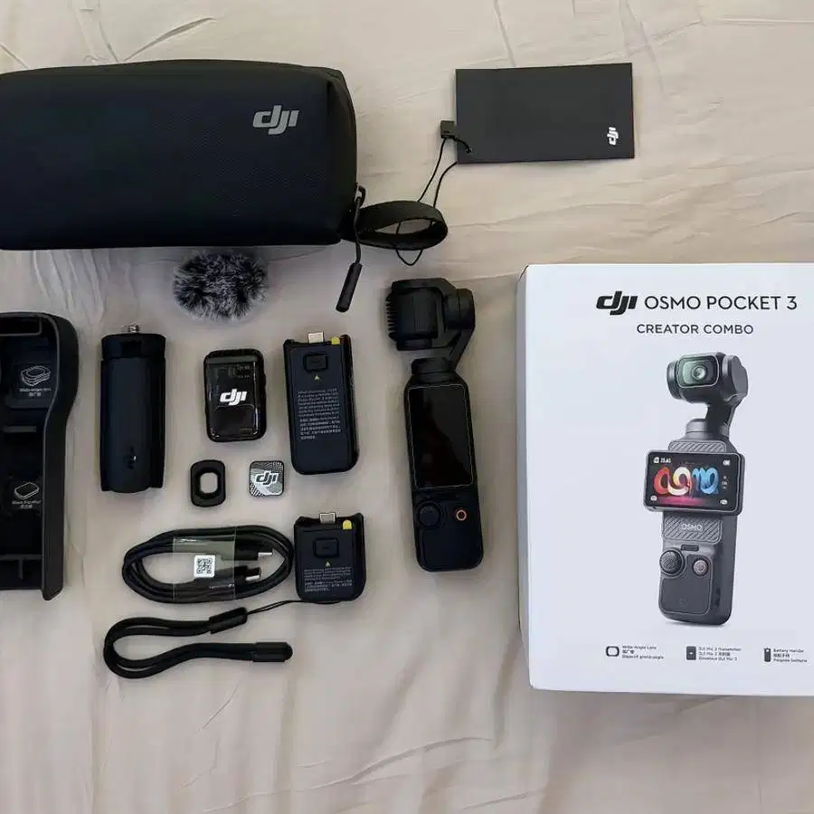 DJI osmo pocket 3 creator combo masih garansi sampai maret 2026 jarang