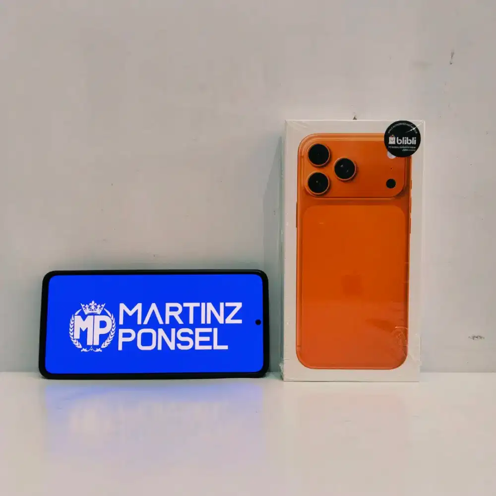 Iphone 17 pro max 256gb new garansi resmi ibox