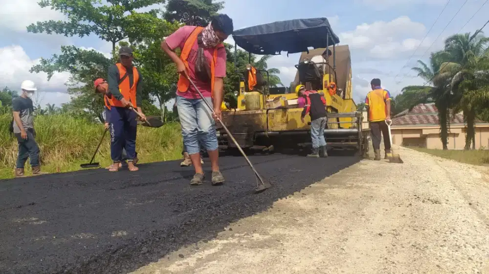 Jasa cat , las dan aspal jalan
