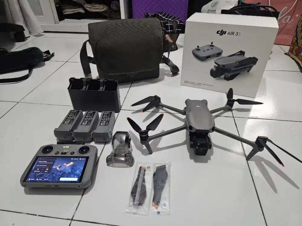 Dji air 3s fly combo rc2