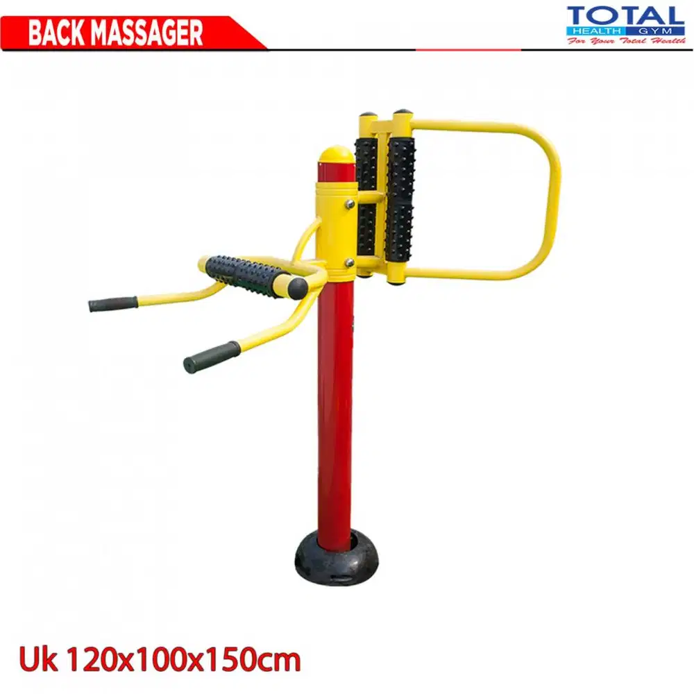 Fitness Outdoor Back Massager Alat Olahraga Diluar Ruangan Di Taman