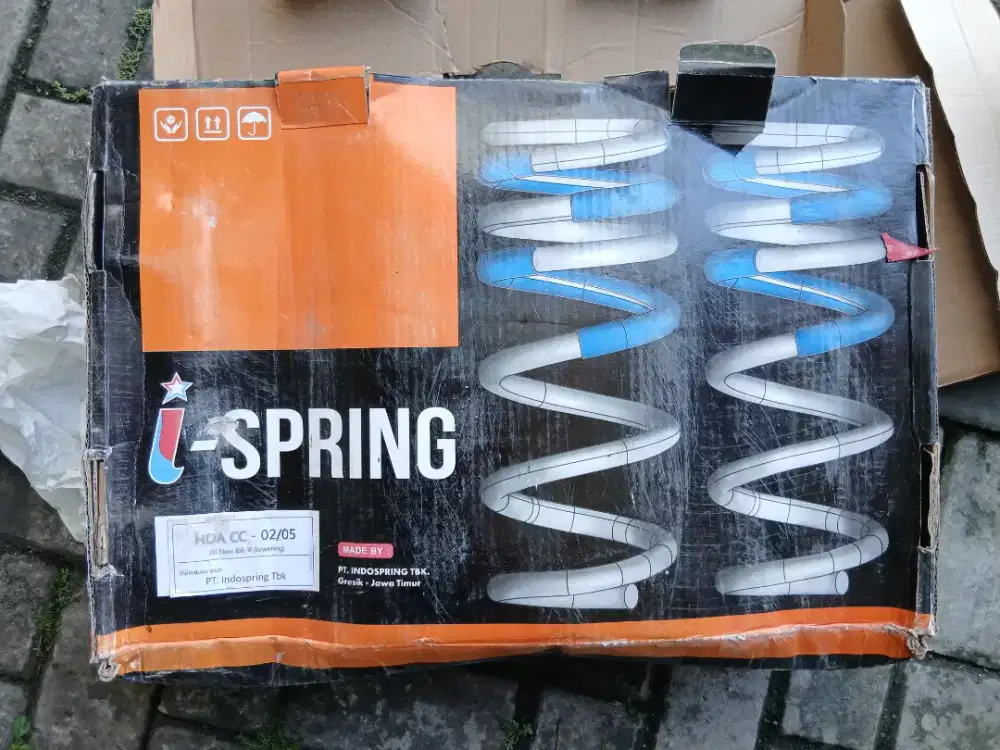 Lowering Spring / Per pendek ceper i-Spring Honda BRV