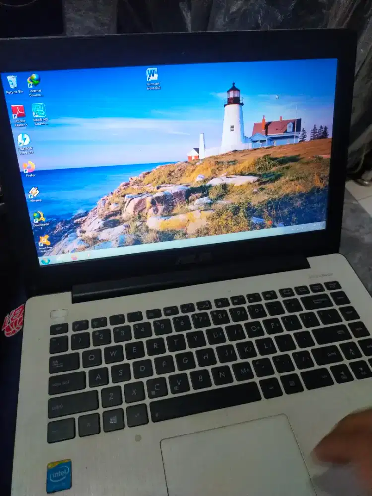 Laptop Asus Celeron ram 8gb HDD 500gb