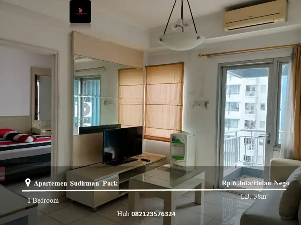 DIsewakan Apartement Sudirman Park High Floor 1BR Furnished