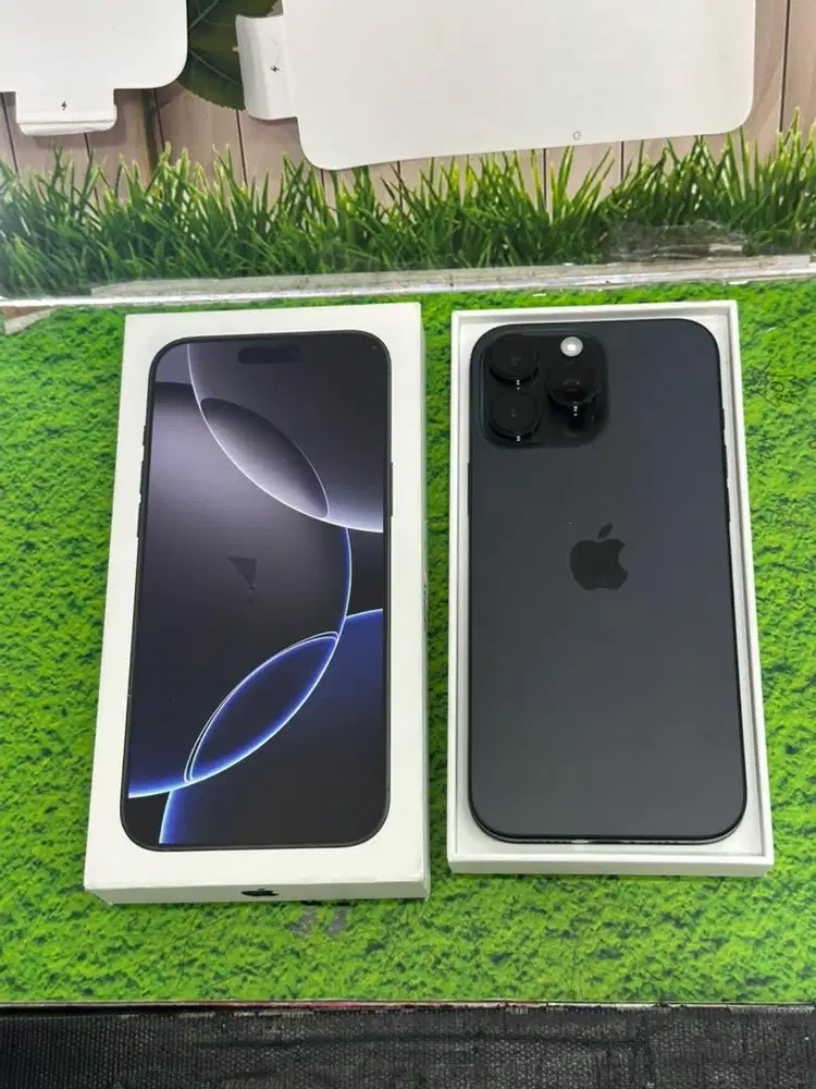 second iphone 16 pro max 256 beacukai komplit