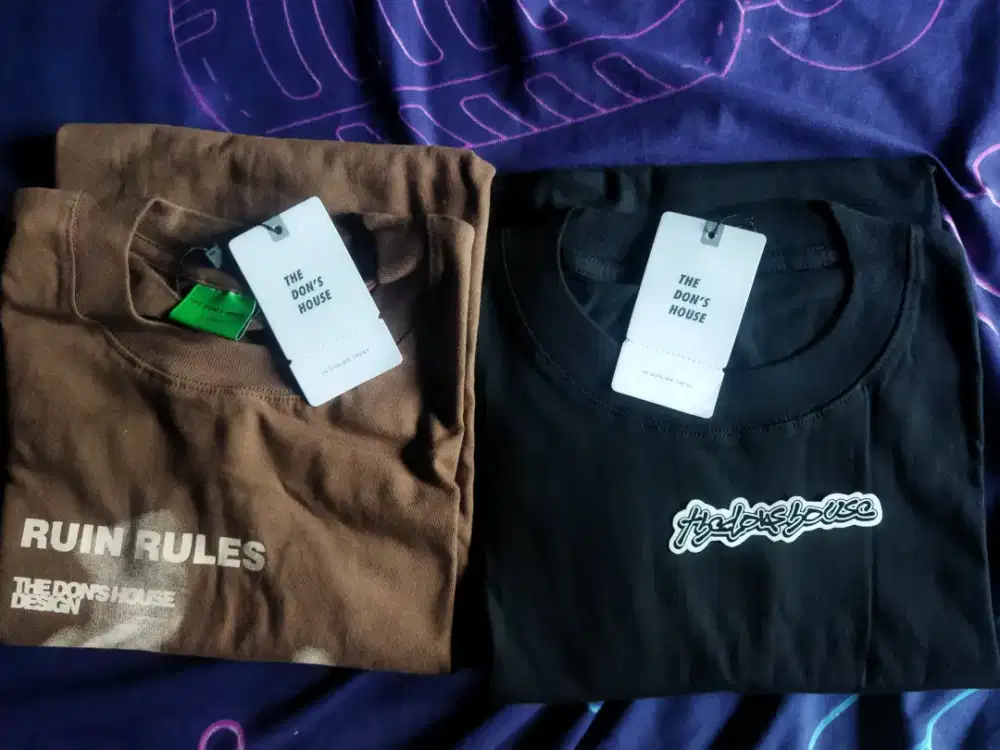 The Don's House ukuran XL, warna grey and black