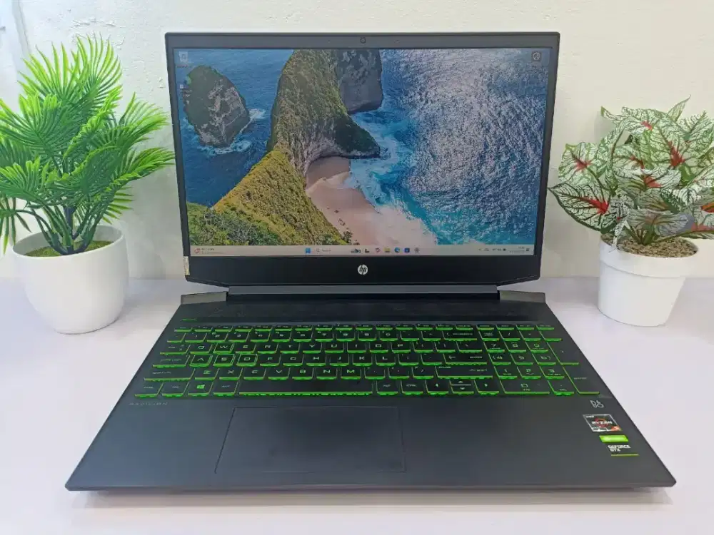 HP PAVILION GAMING AMD RYZEN 5 3550H RAM 16GB/512GB GTX1050, 15, W11
