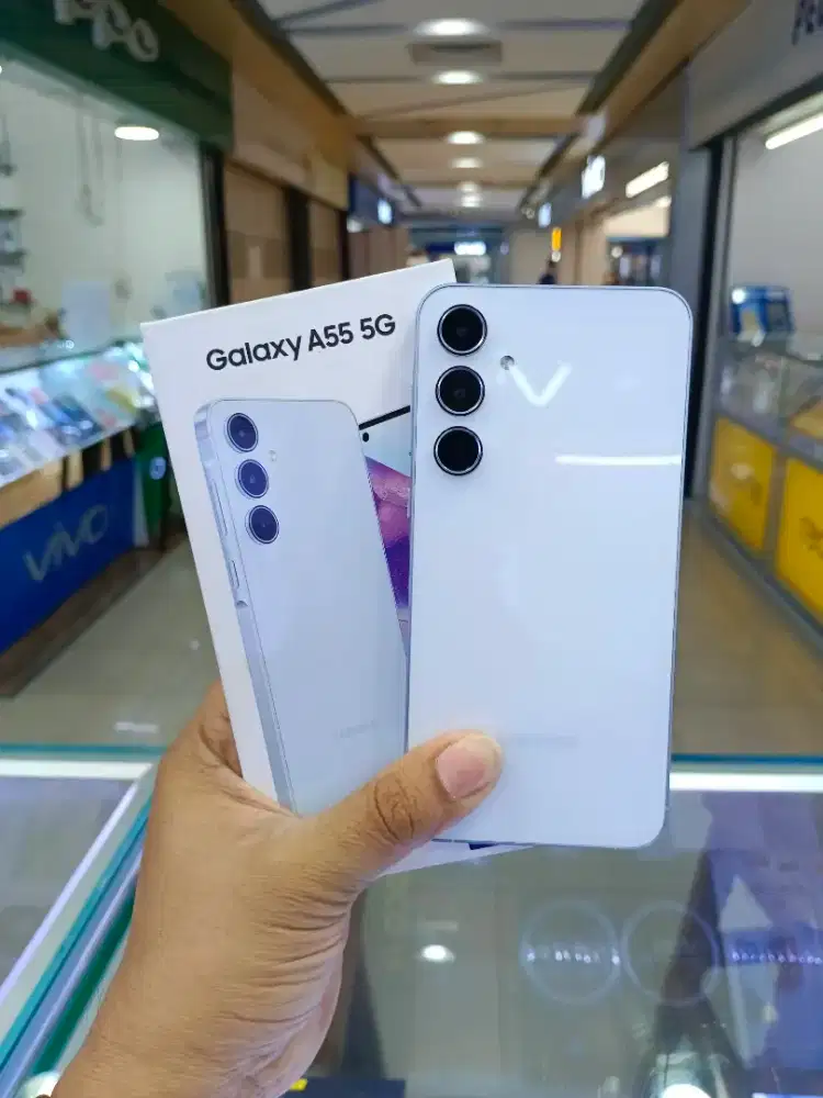 Samsung Galaxy A55 5G 12/256 Blue Super Duper Like New 100% Ori SEIN