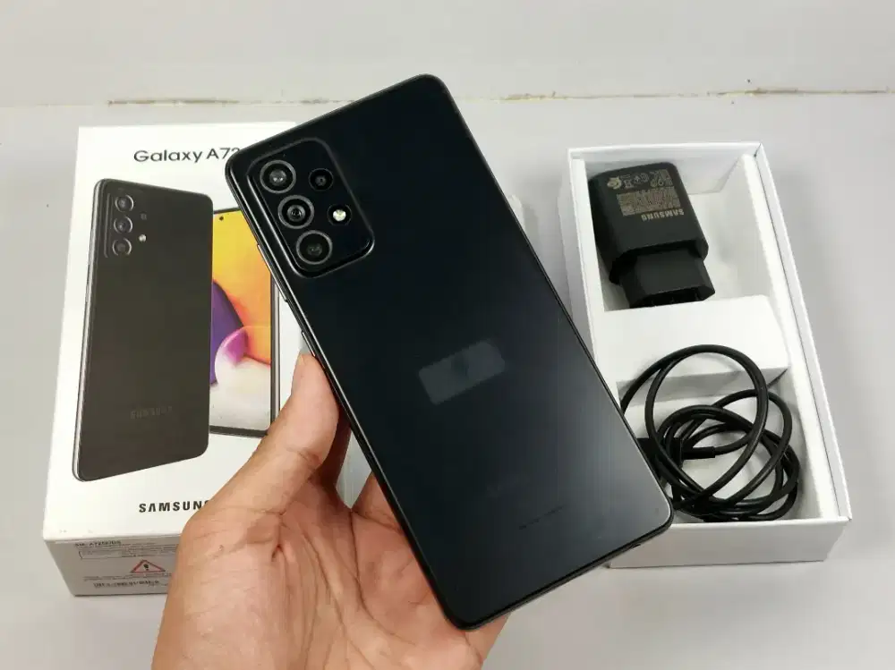 Samsung Galaxy A72 8/256 NFC Fullset Resmi SEIN