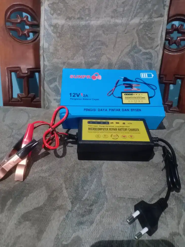 Cas aki motor 12volt 2 amper