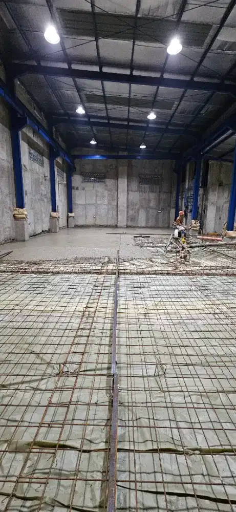 Jasa Trowel Finish Cor Floor Hardener Lantai Beton Profesional Murah