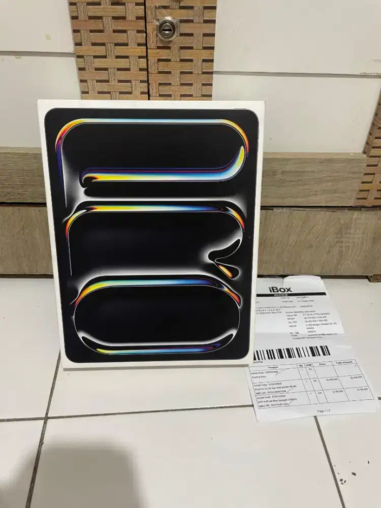 Ipad pro m4 13 inch 256 segel new