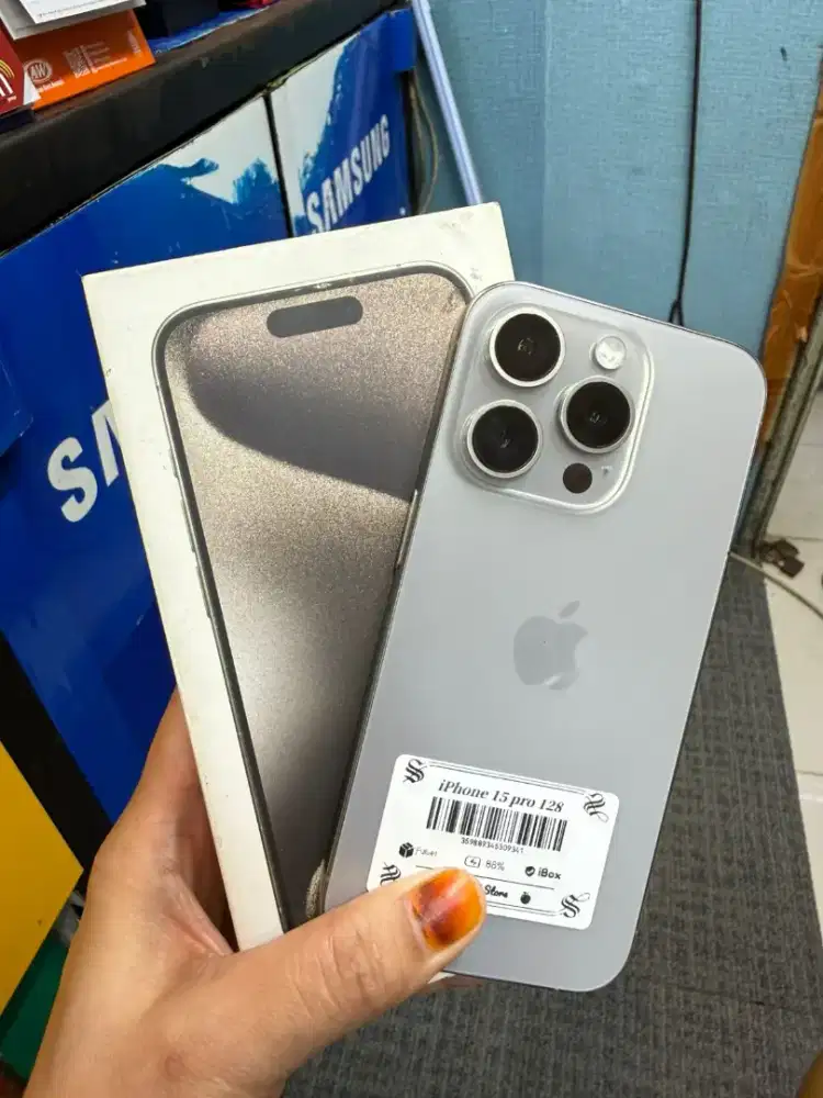iphone 15 pro 128 ibox bh 88%