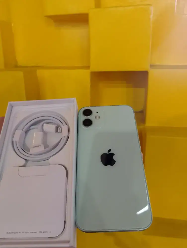 Iphone 12 128gb serta warna hijau