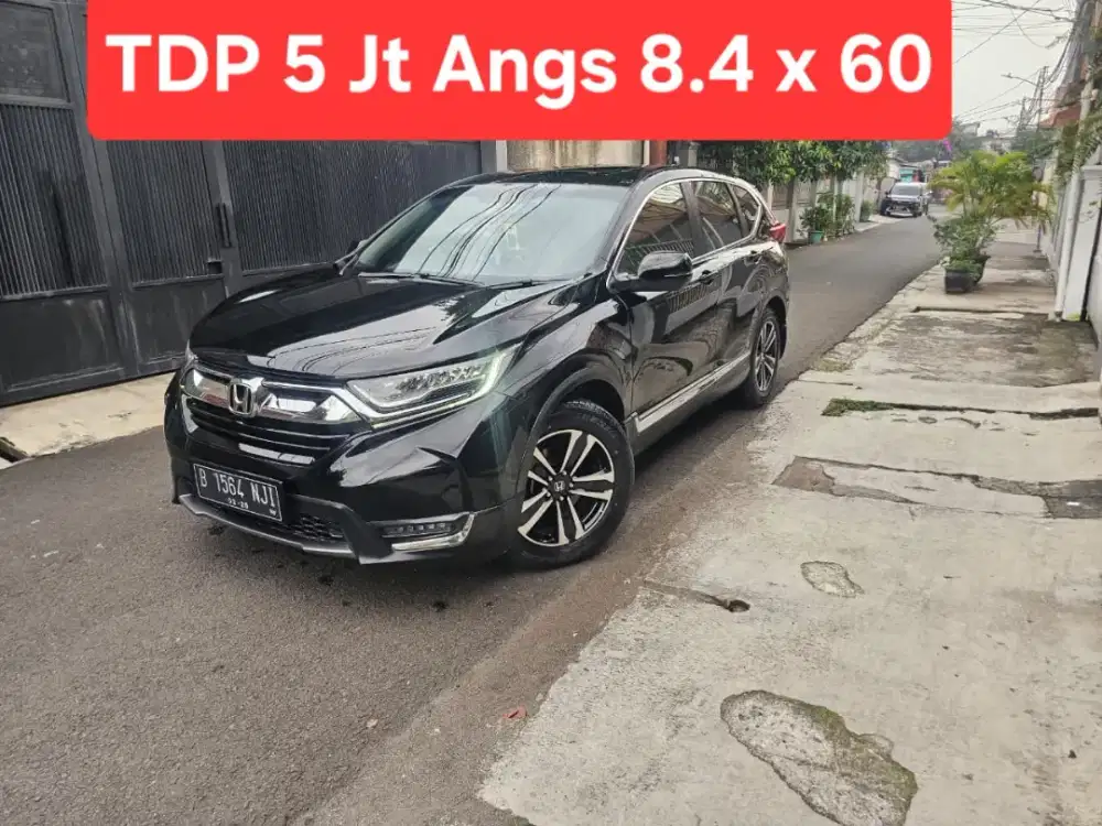 TDP 5 Jt Angs Termurah All New CRV Turbo Prestige 2021 Matic Hitam