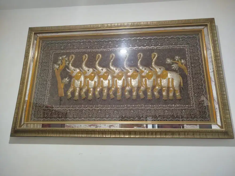 Lukisan Gajah Thailand