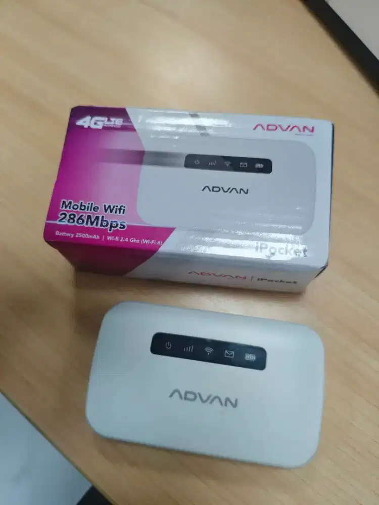 MiFi Advan iPocket 4G LTE Support All Operator Masih Bergaransi