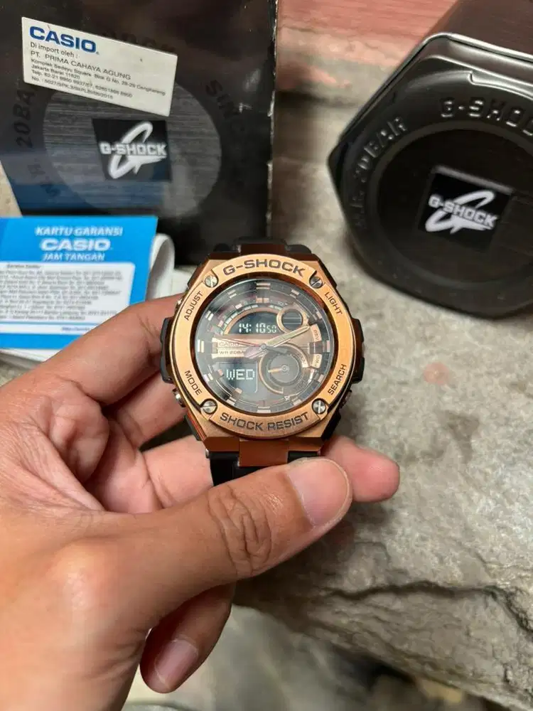 Gshock Gsteel RoseGold (Original)