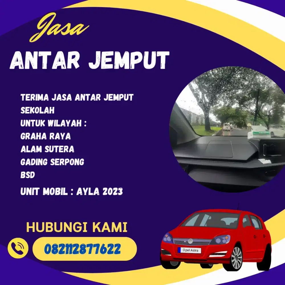JASA ANTAR JEMPUT SEKOLAH