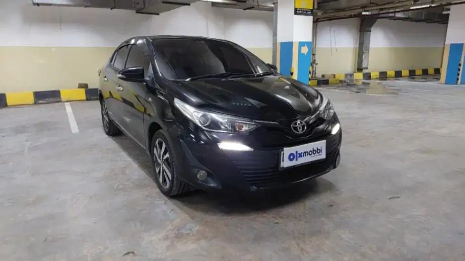 Pajak Panjang TDP 9JT - Toyota Vios 1.5 G Bensin-AT 2020 Hitam
