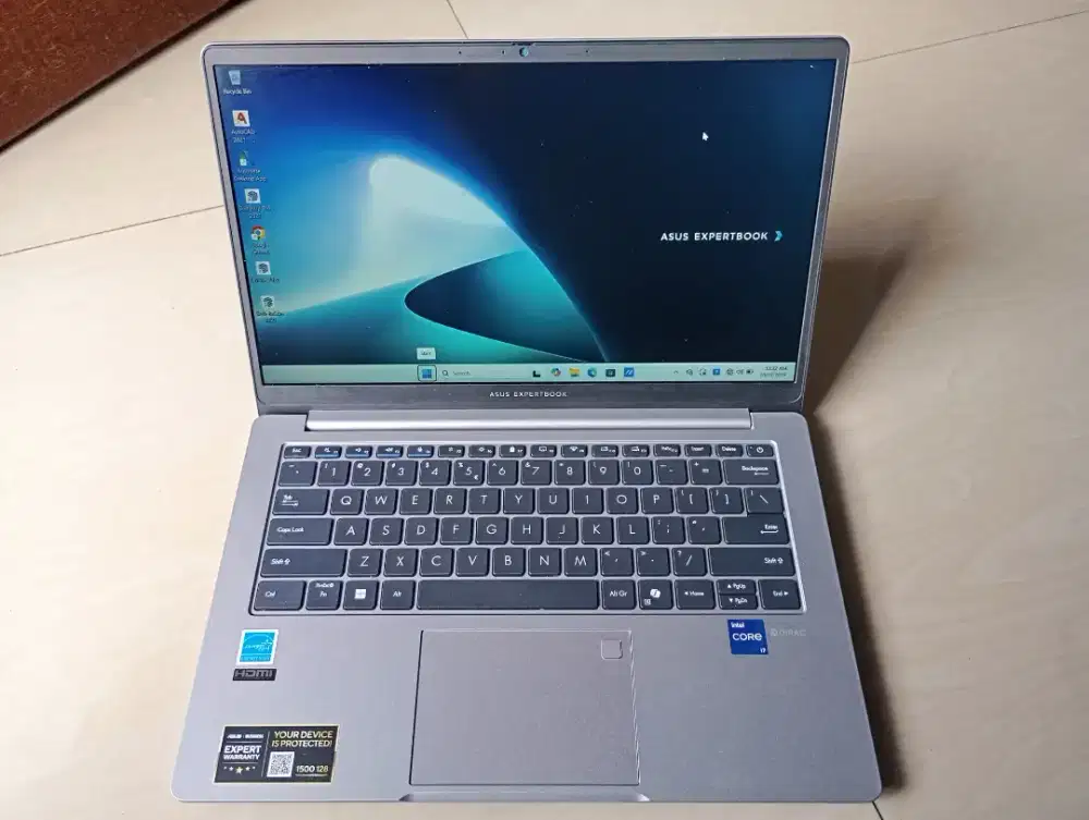 Asus Expertbook P1403CVA core i7 13620H ram16gb ssd512gb 14inch mulus