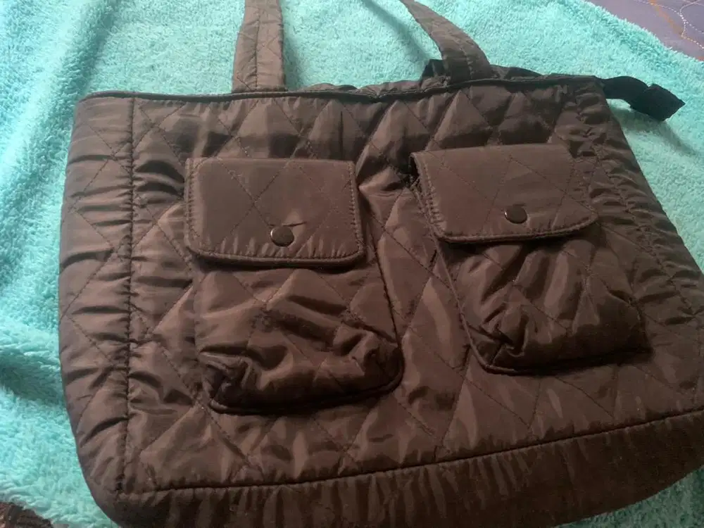 Tas totebag hitam besar