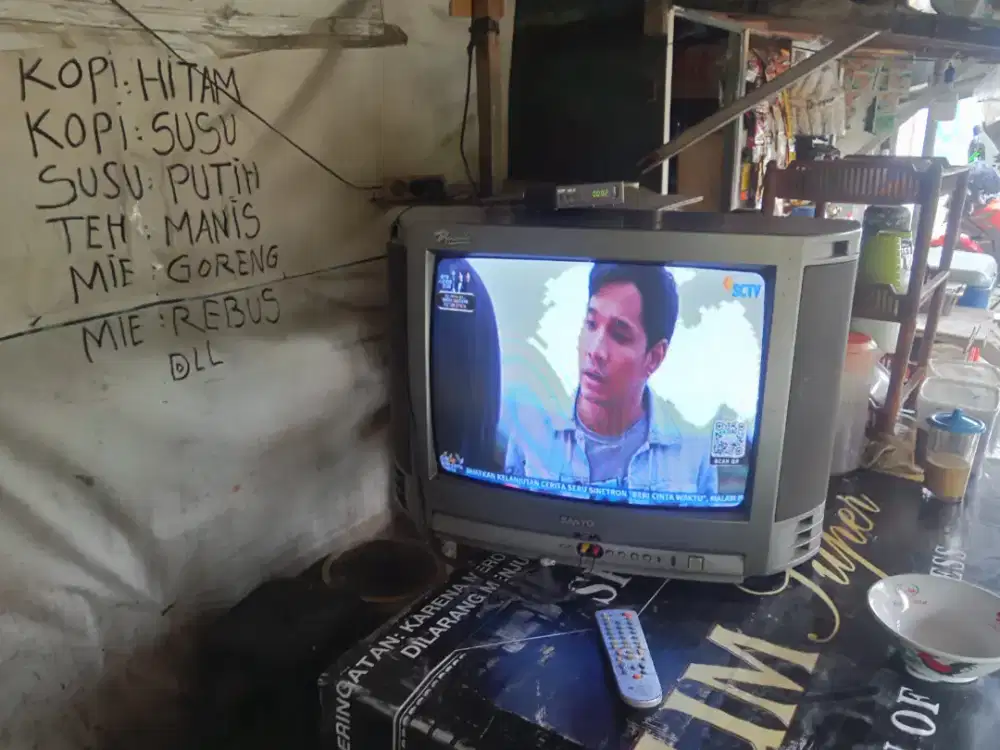 Jual tv 21,in sanyo nomines harga 280 nego siap antar