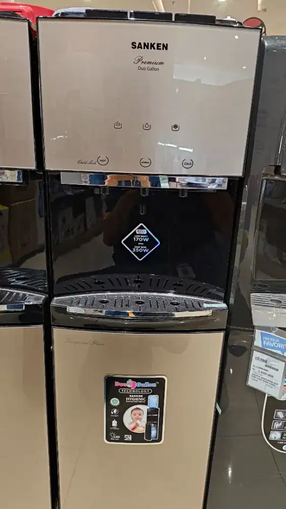 SANKEN DISPENSER 2 GALON ATAS BAWAH