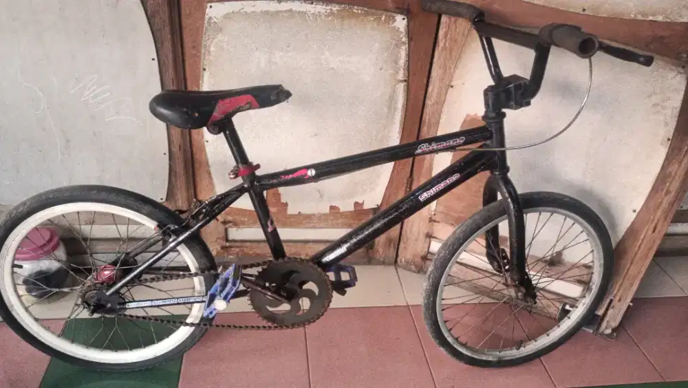 Sepeda BMX simano gajah uk20 rangka kokoh siap pakai