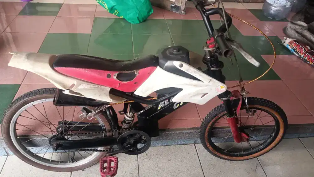 Sepeda anak trail uk16 siap pakai minat