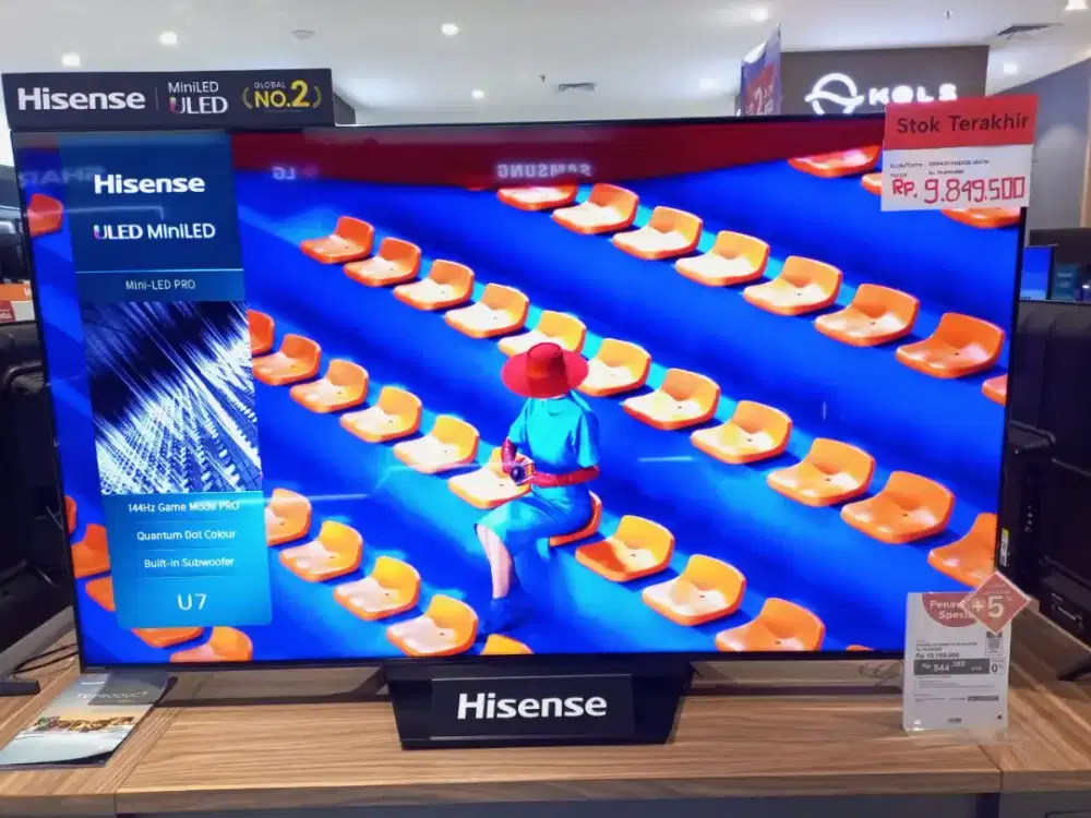 HISENSE MINI LED GOOGLE TV 65INCH