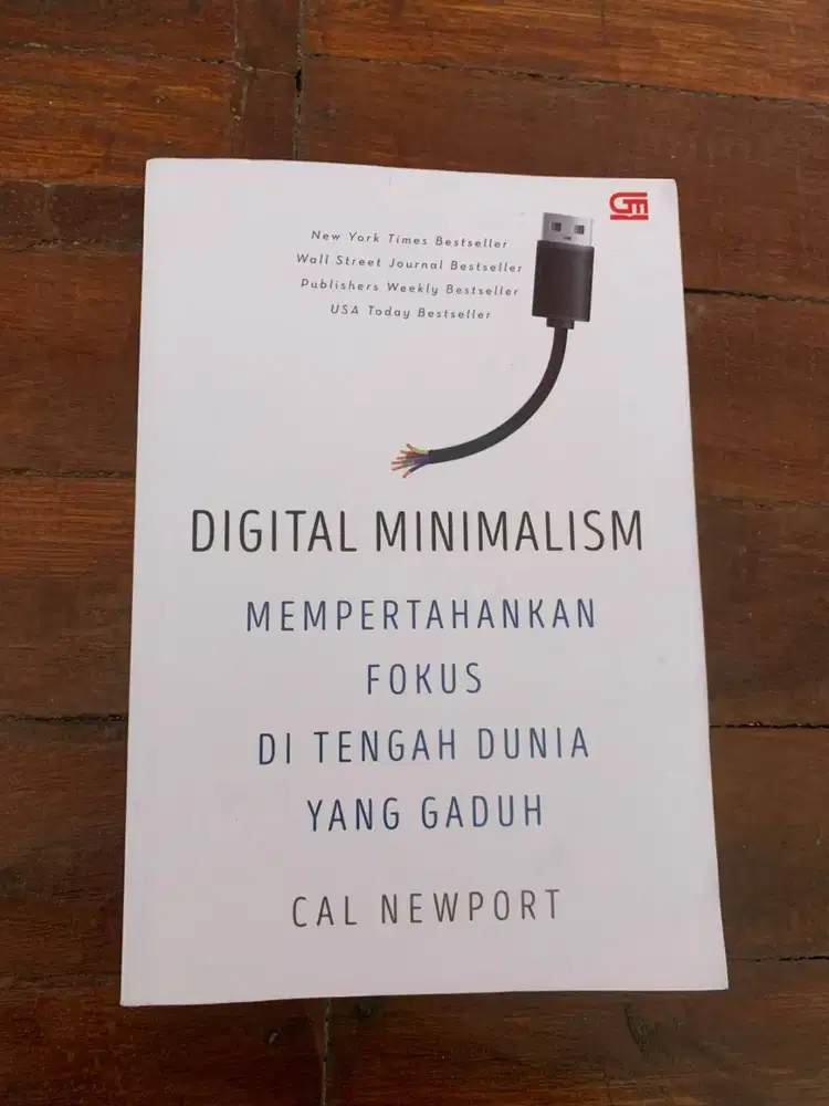 BUKU DIGITAL MINIMALISM - CAL NEWPORT (ORIGINAL GRAMEDIA)