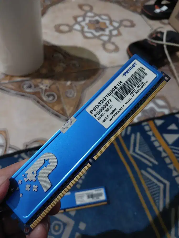 Ram PC DDR3 2gb merk Patriot