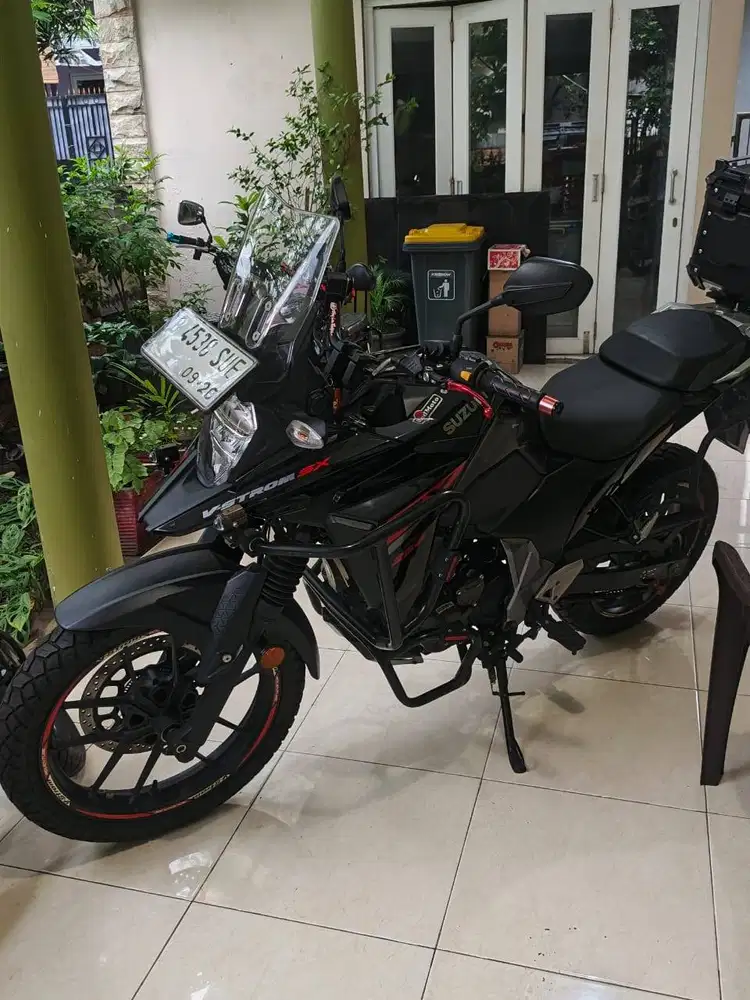 Suzuki V-Strom 250 SX 2023 | KM 7.000 | Modif Touring | Siap Pakai