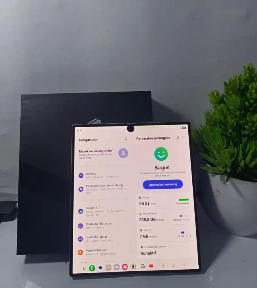SAMSUNG Z FOLD 6 5G RAM 12/256GB ORIGINAL SEIN ABU WHITE PHANTOM