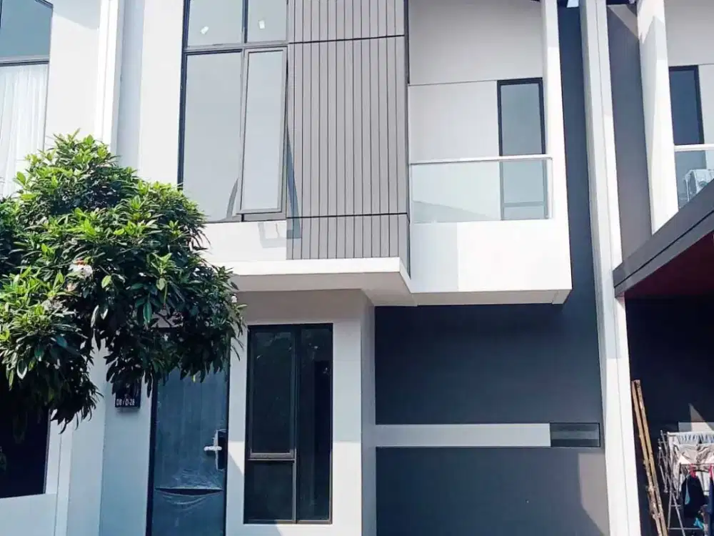 Rumah Baru 2 Lantai di Graha Raya Bintaro, Cluster Fortune Garden, Bebas Banjir