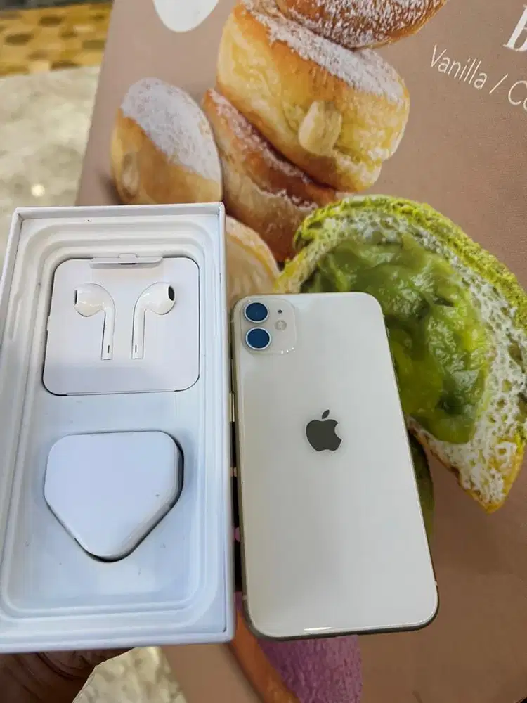 iphone 11 128gb bebas putih