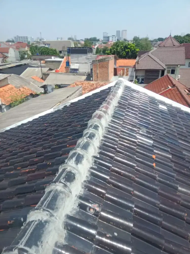 Perbaikan atap yang bocor/renopasi