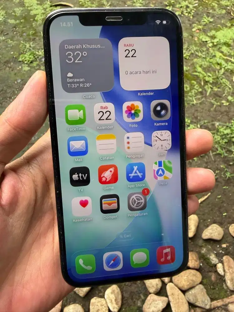 Apple iPhone 12 Pro 256GB Graphite ex iBox Mulus Cakep