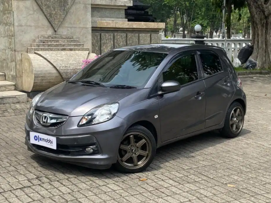 DP Minim Honda Brio Satya 1.2 E Bensin-MT 2016 Abu-abu LSO