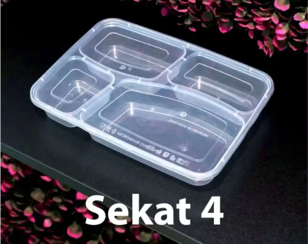 Kotak makan sehat 4 sekat