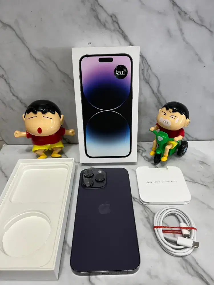 iPhone 14 Pro max 256GB Deep purple resmi